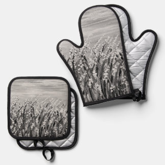 Willow Oven Mitt & Pot Holder Set