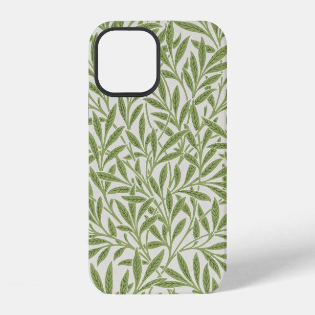 Willow Pattern, William Morris iPhone Case (Back)