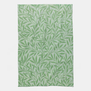 Willow Pattern, William Morris Tea Towel