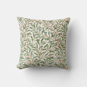 Willow Pattern, William Morris Throw Pillow