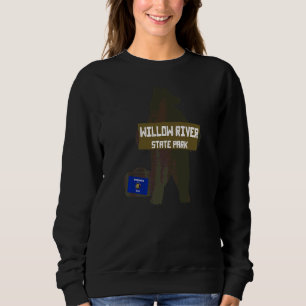 Willow River State Park Wisconsin Hitchhiking Bear Sweatshirt