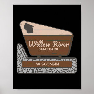 Willow River State Park Wisconsin Welcome Sign Vac