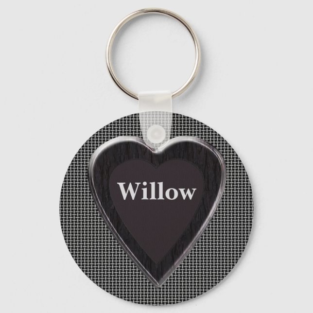 Willow Stole My Heart Keychain (Front)