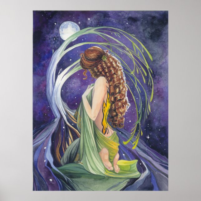 Willow, the Moon and Night Poster (Front)