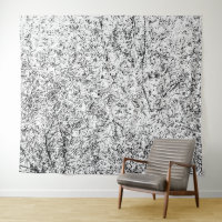 Willow tree leaves. Abstract art of Nature