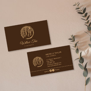 Willow Tree of Life Coach, Therapy, Psychologist B Business Card