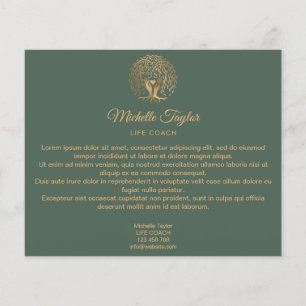 Willow Tree of Life Coach, Therapy, Psychologist  Flyer