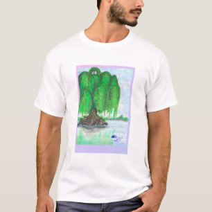 willow tree plant nature wild wood water aquatic T-Shirt