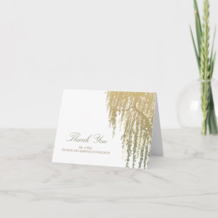 Willow Tree Wedding Thank You Card
