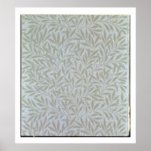 Willow wallpaper design, 1874 poster