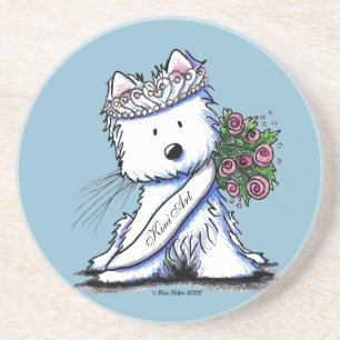 Willow Westie Terrier Coaster