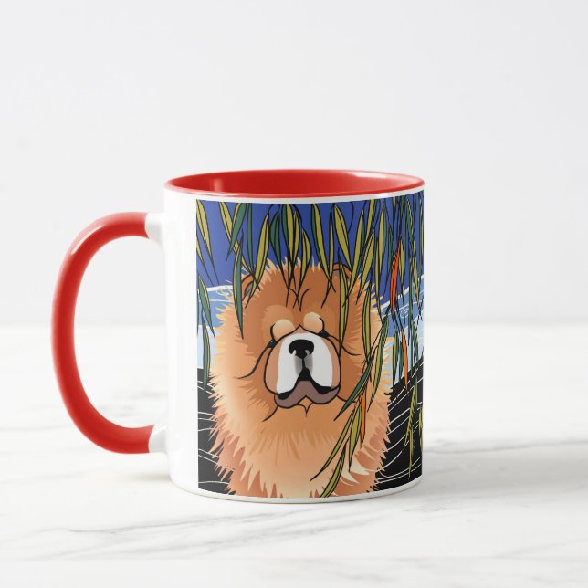 WILLOW WIND - Chow 11 oz mug (Left)