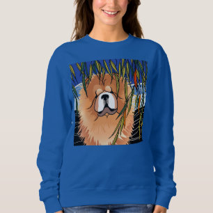 WILLOW WIND - Chow -vivid print choose style Sweatshirt