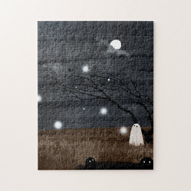 Willow Wisp Ghost Jigsaw Puzzle (Vertical)
