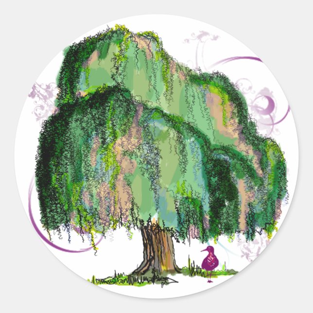 willow wonder sticker (Front)