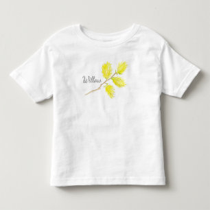 Willow yellow art name t-shirt