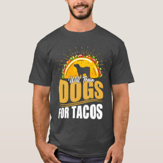 Willrain Dogs Foracos Dograiner Job Saying friends T-Shirt