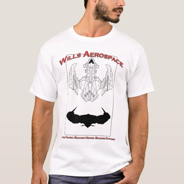 Wills Aerospace T-Shirt (Front)
