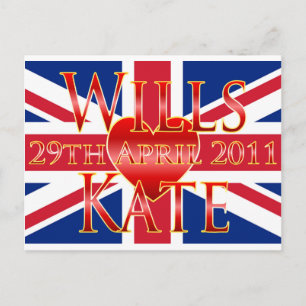 Wills & Kate Postcard
