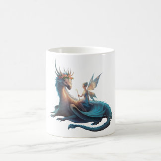 "Willy Fairy and Dragon" Coffee Mug