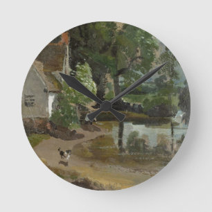 Willy Lott's House, near Flatford Mill, c.1811 (oi Round Clock
