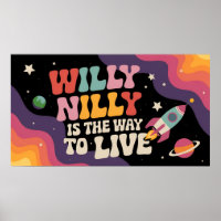 Willy Nilly is the way to live vintage