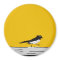 "Willy Wagtail" Magnet (Yellow)