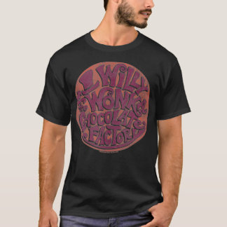 Willy Wonka and the Chocolate Factory Circle Logo  T-Shirt