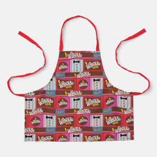 Willy Wonka Candy Pattern Apron