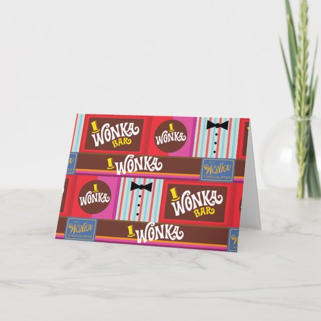 Willy Wonka Candy Pattern Card (Front)