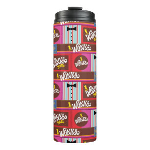 Willy Wonka Candy Pattern Thermal Tumbler