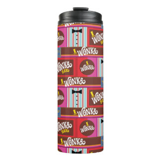 Willy Wonka Candy Pattern Thermal Tumbler