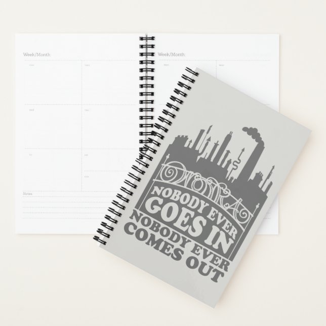 Willy Wonka Factory - Nobody Ever Goes In Planner (Display)