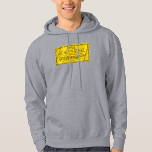 Willy Wonka Golden Ticket Hoodie