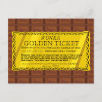 Willy Wonka Golden Ticket