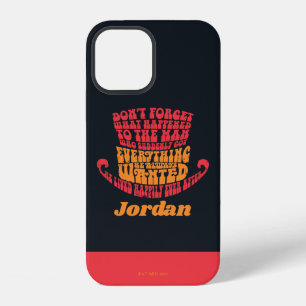 Willy Wonka Hat Typography iPhone 12 Case