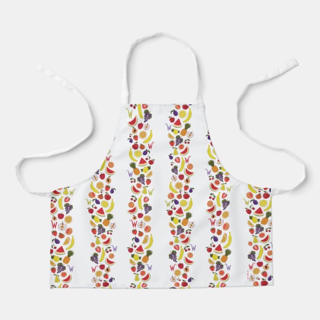 Willy Wonka Lickable Wallpaper Pattern Apron (Front)