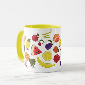Willy Wonka Lickable Wallpaper Pattern Mug