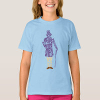 Willy Wonka Quote Silhouette