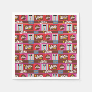 Willy Wonka & the Chocolate Factory Birthday Napkin