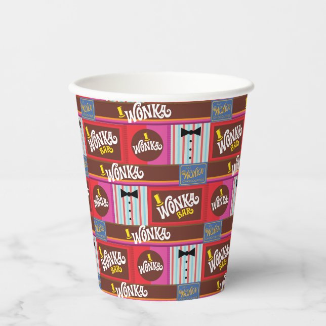 Willy Wonka & the Chocolate Factory Birthday Paper Cups (Front)