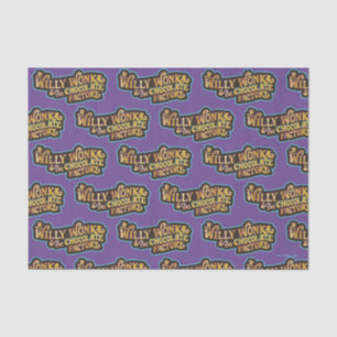 Willy Wonka & the Chocolate Factory Logo Tissue Paper