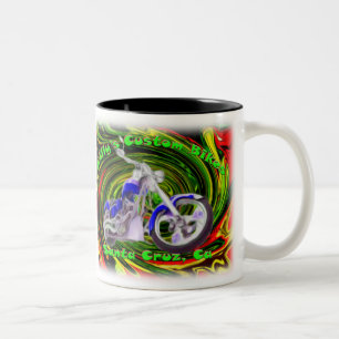 Willy's Bikes Two-Tone Coffee Mug