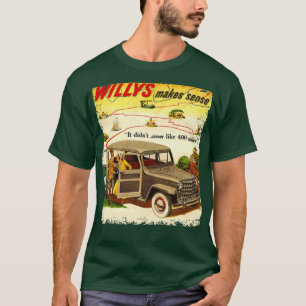 Willys Trucks 4x4 wagon T-Shirt