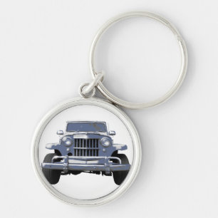 Willys Wagon Truck2 Key Ring