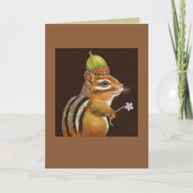 Wilma the chipmunk card (Front)