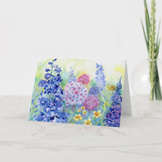 Wilma's Garden Blank Notecard