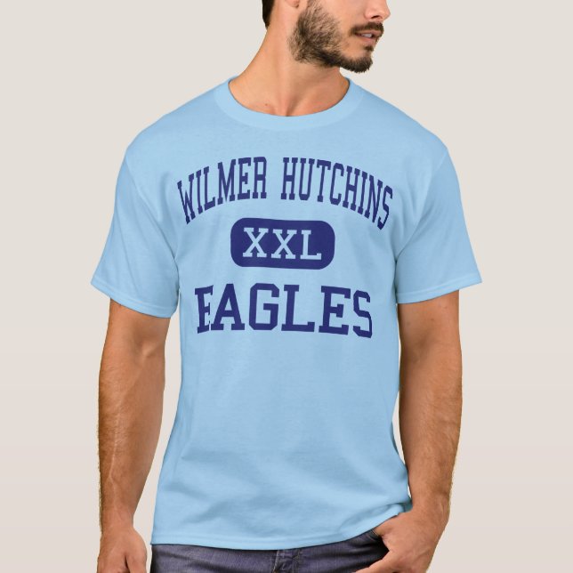 Wilmer Hutchins - Eagles - High - Dallas Texas T-Shirt (Front)