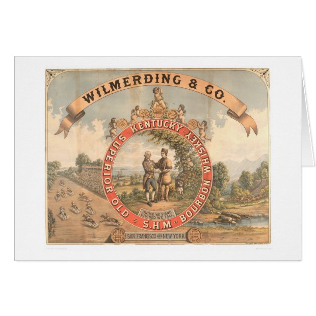 Wilmerding & Co. Kentucky Whiskey (1855A) (Front Horizontal)