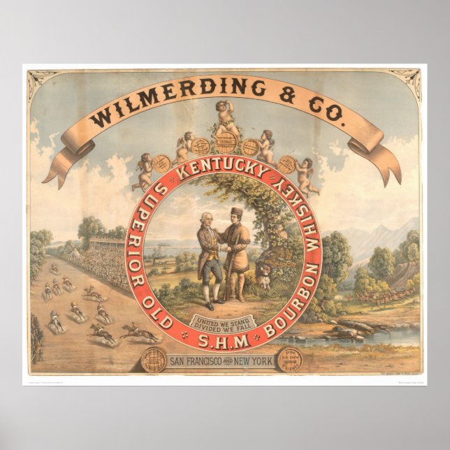 Wilmerding & Co. Kentucky Whiskey (1855A) Poster (Front)